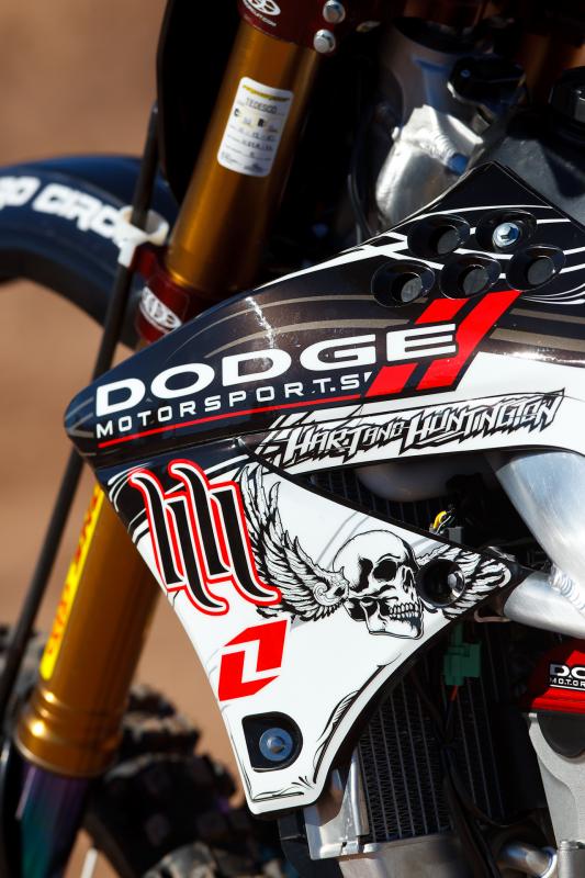 Hart and Huntington race bike