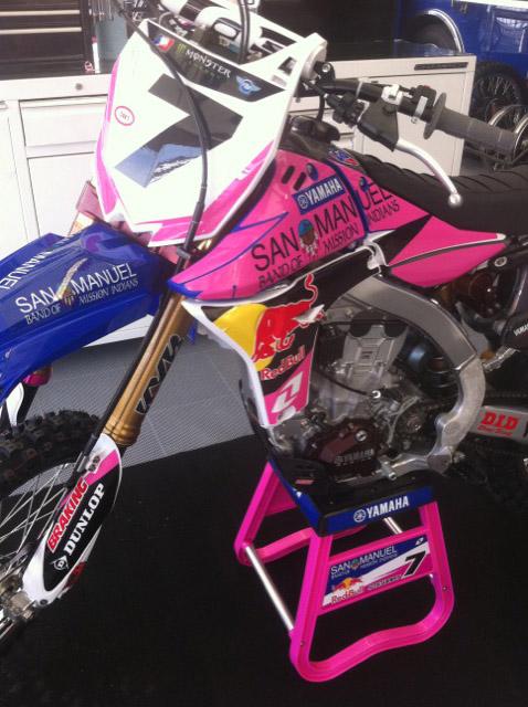 James Stewart and San Manuel have jumped on the Pink train