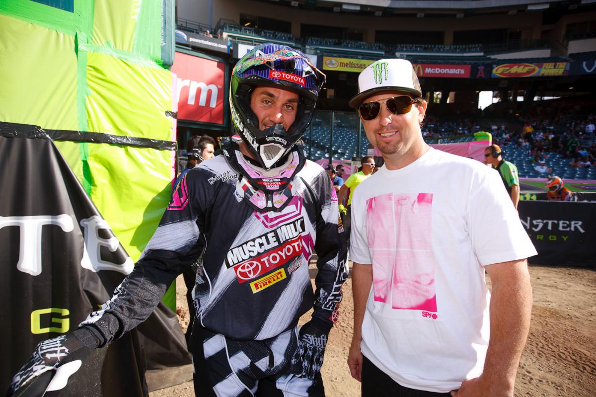 Davi Millsaps and Jeremy McGrath