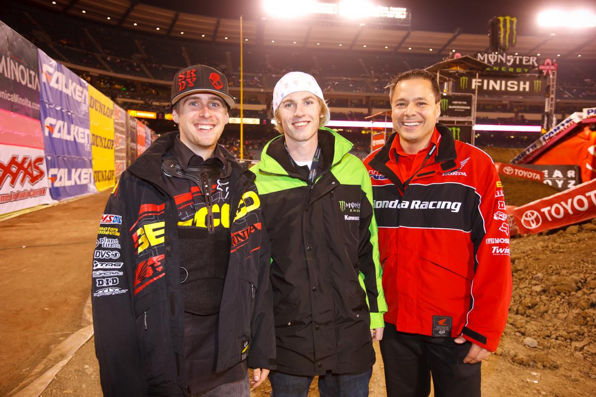 Wil Hahn, Jake Weimer, and Bill Savino