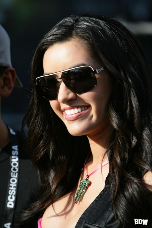 Last year's Miss Supercross Mercedes