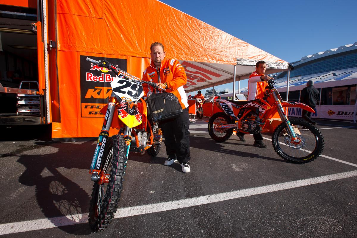 Frankie heads to tech inspection