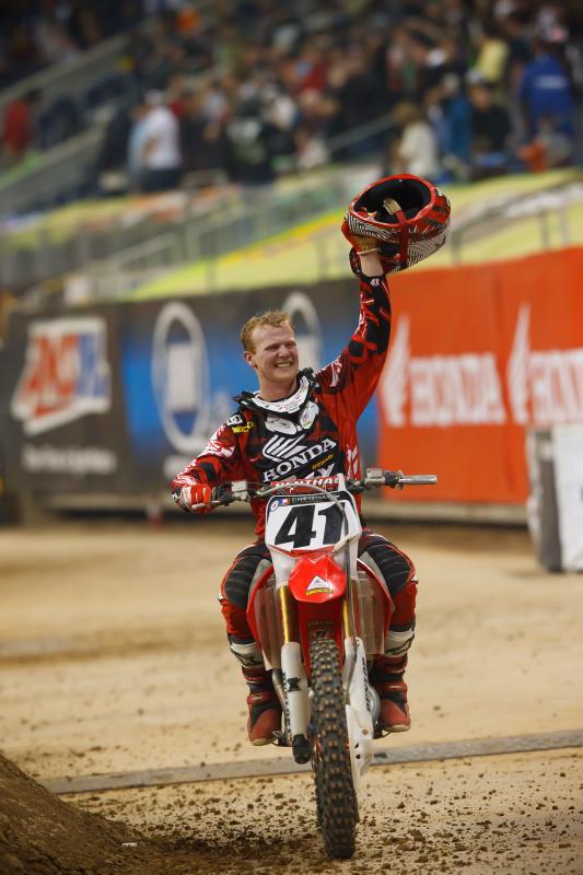 Trey Canard's first 450 SX victory