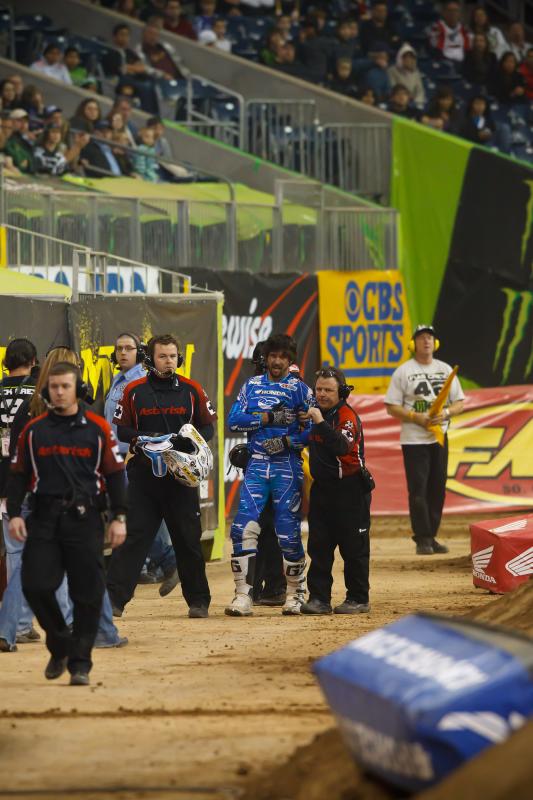 ...until a huge get-off ended his night