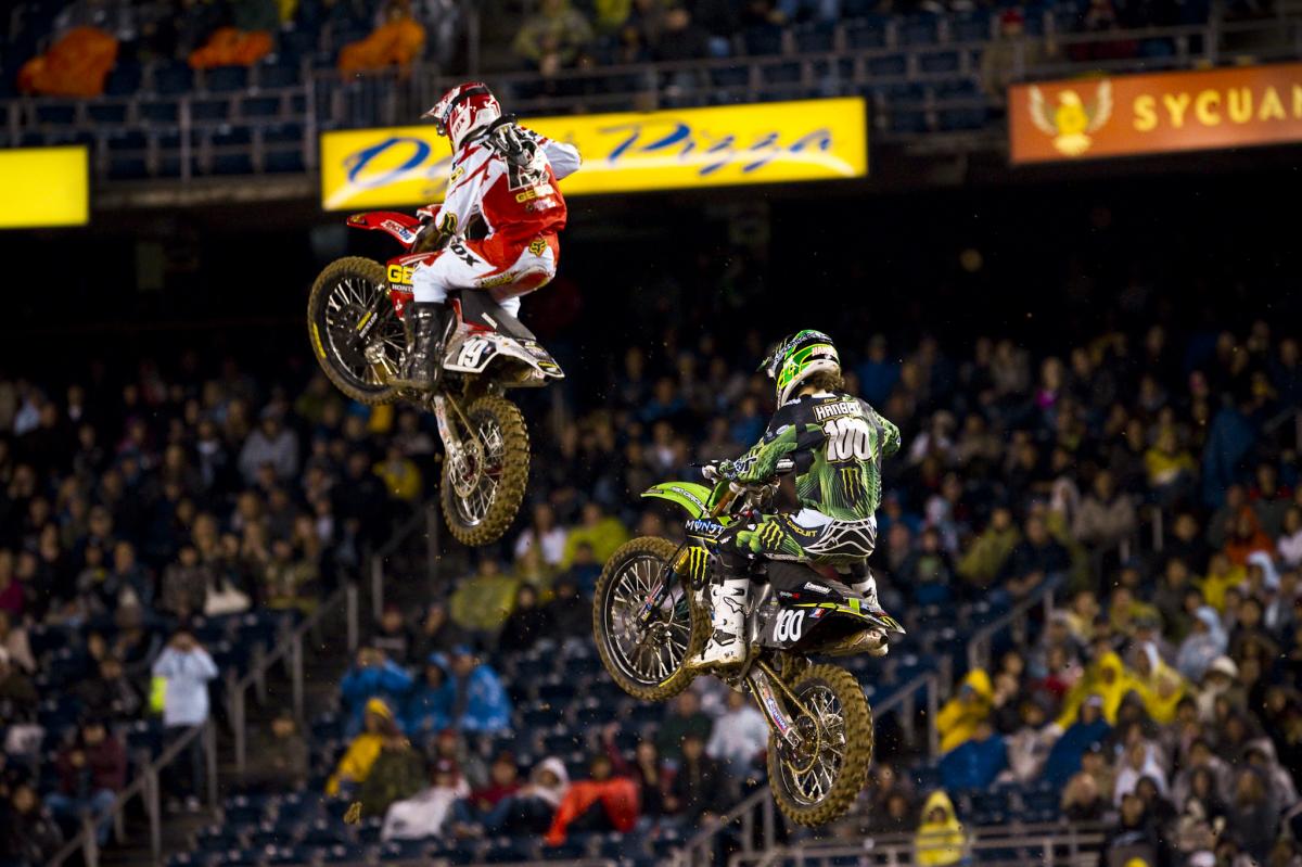Hansen couldn't manage to match the pace of Tomac
