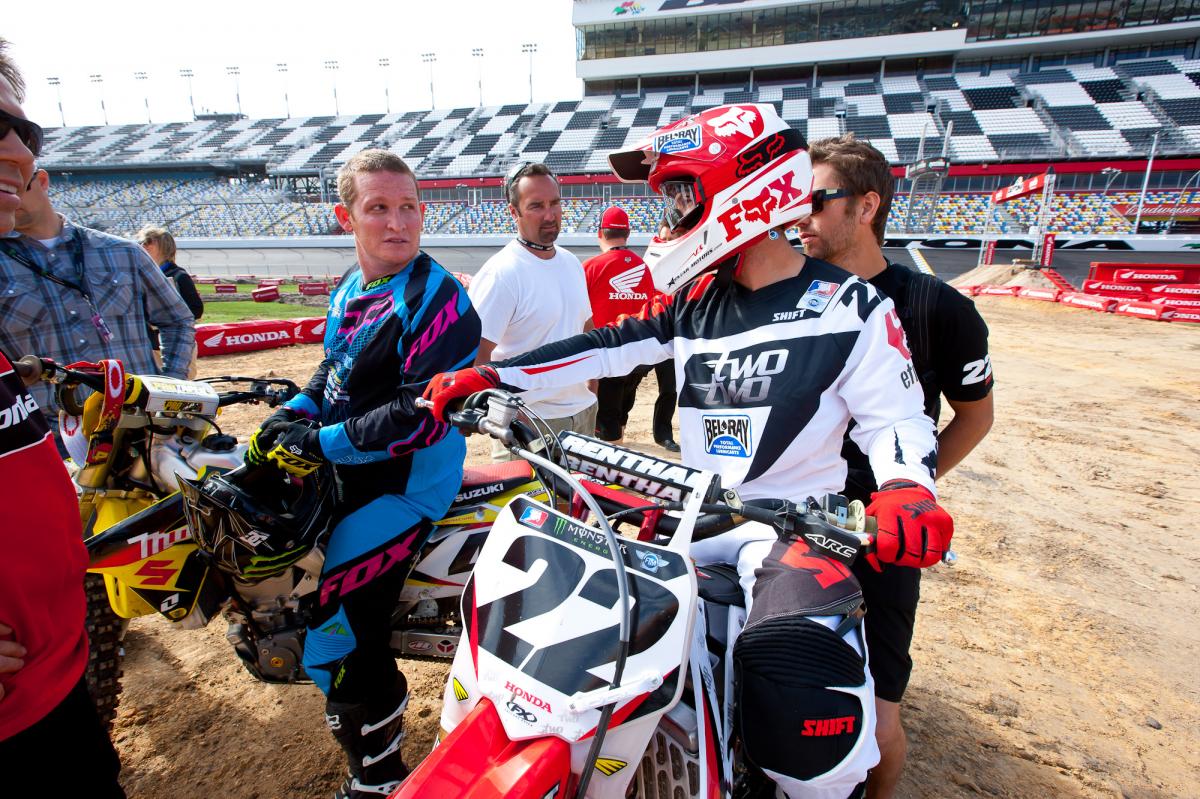 Rocky and Chad discuss some track sections