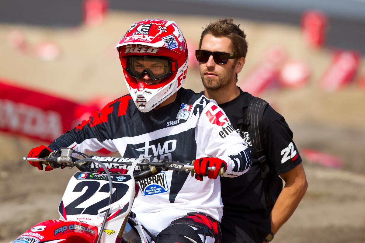 Chad and Lars head back to the pits