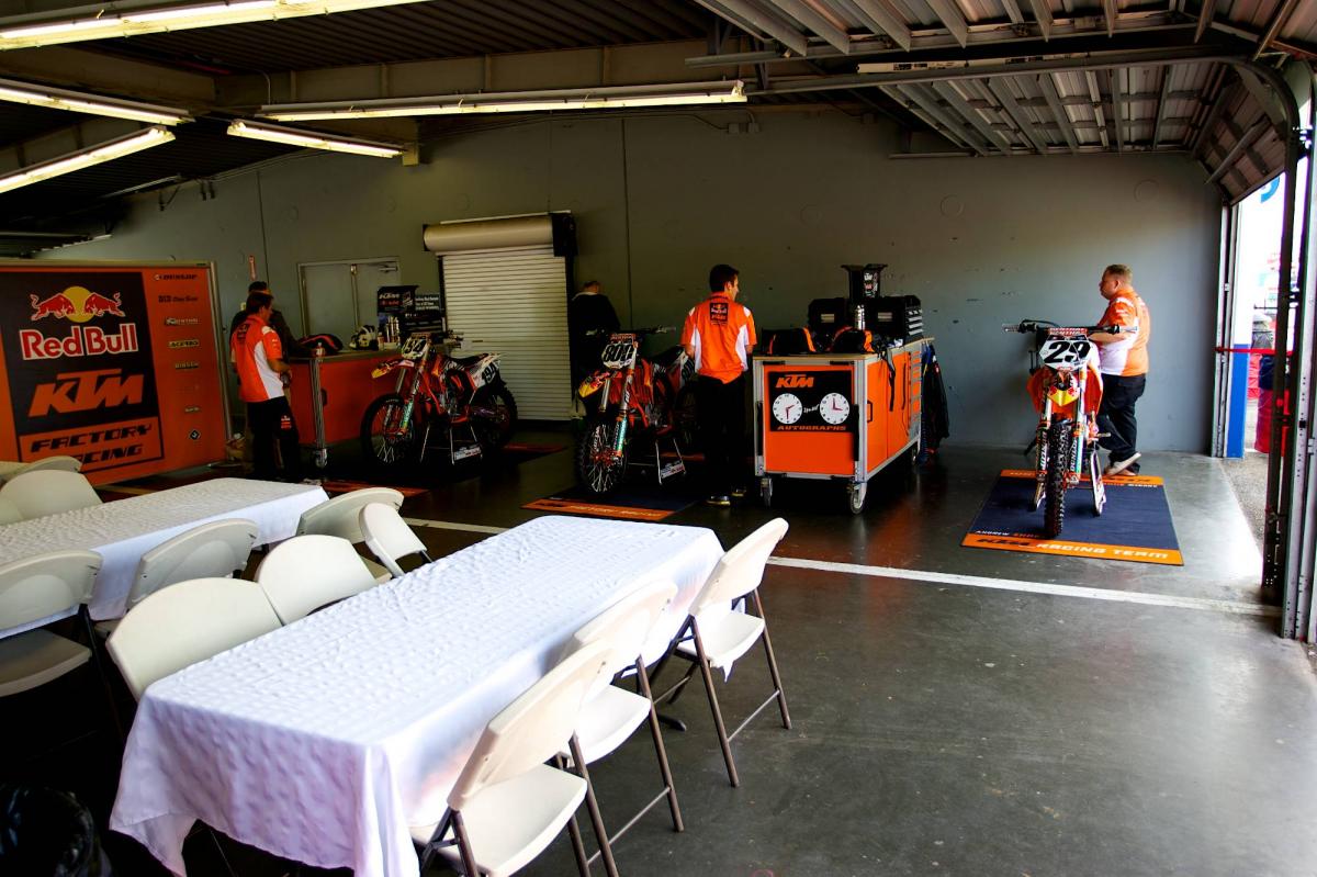 Red Bull KTM Pits