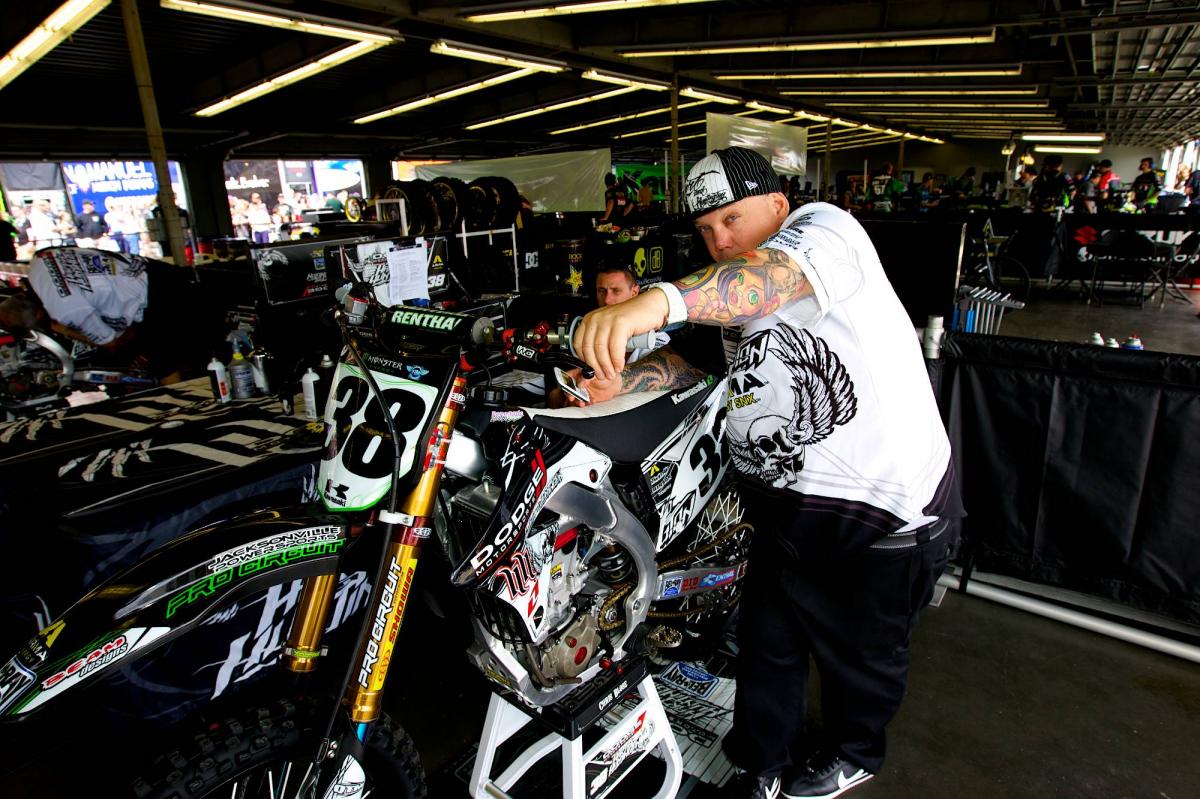 Kenny Watson stare down