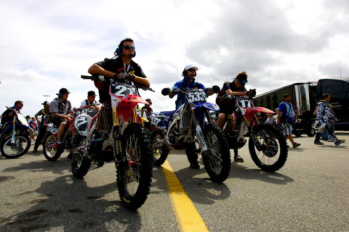 The mechanics are ready to go