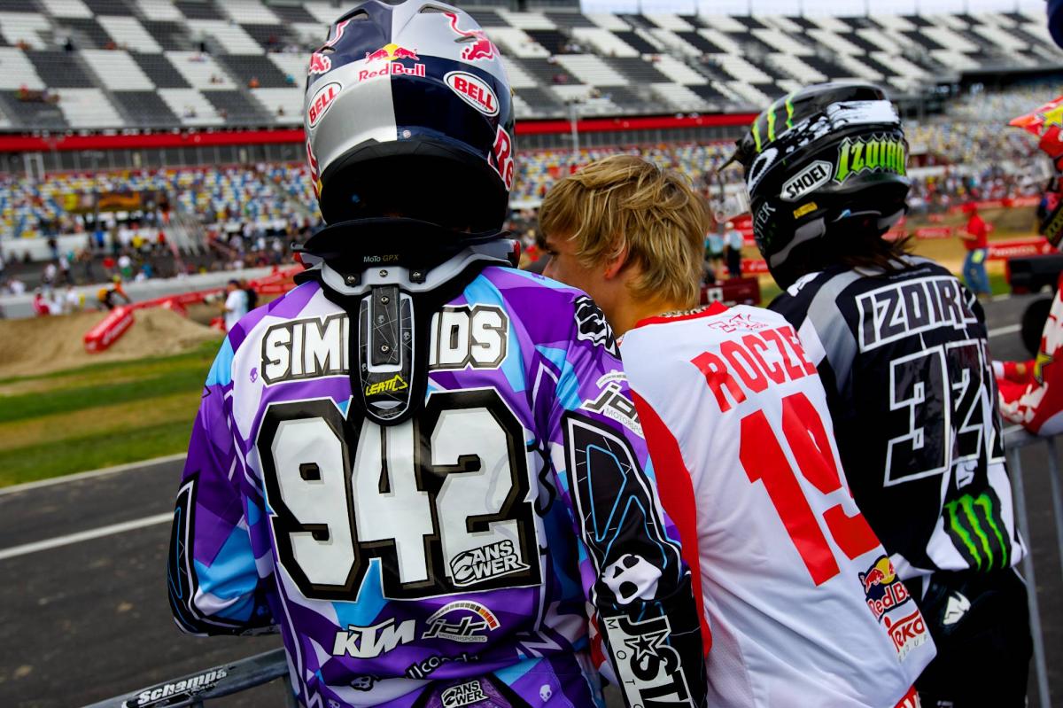 Simmonds, Roczen, and Izoird