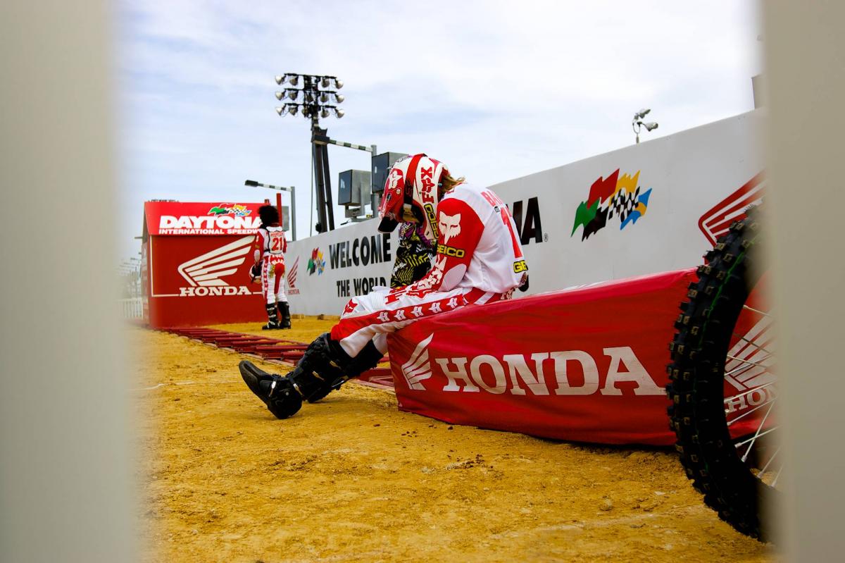 Justin Barcia getting in the zone
