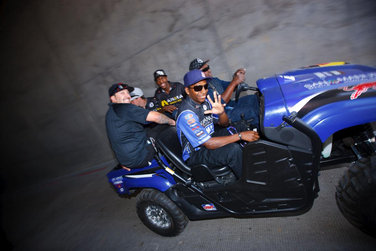 James Stewart and crew