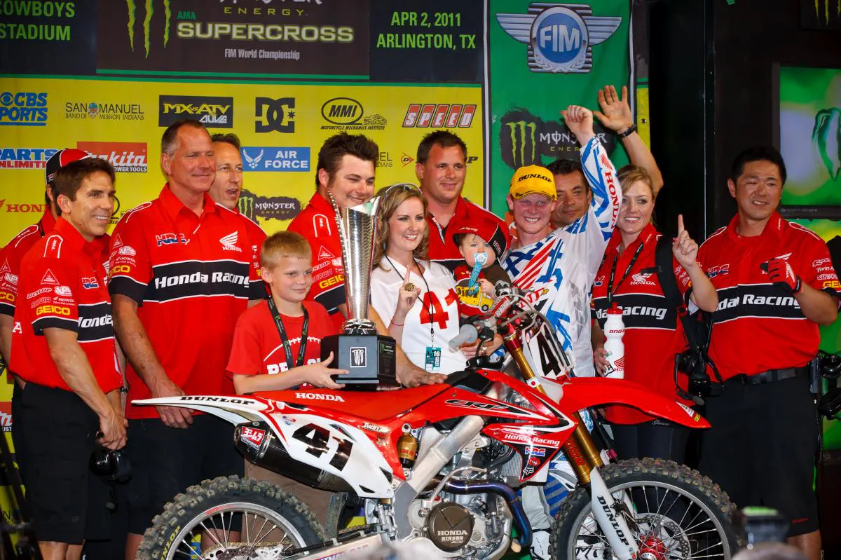 Trey Canard and Team Honda