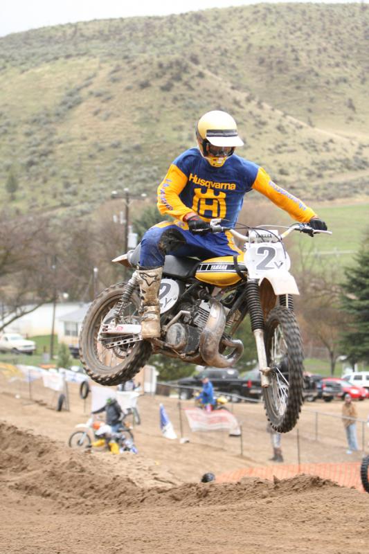 Bradshaw on a 1974 YZ 250