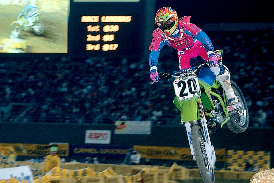 This Week in Kawasaki   SX History: Vegas 1990