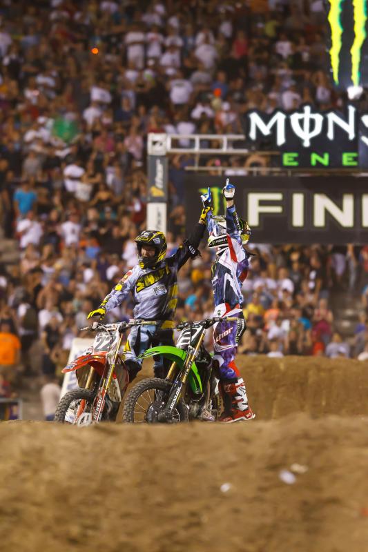 Chad Reed and Ryan Villopoto