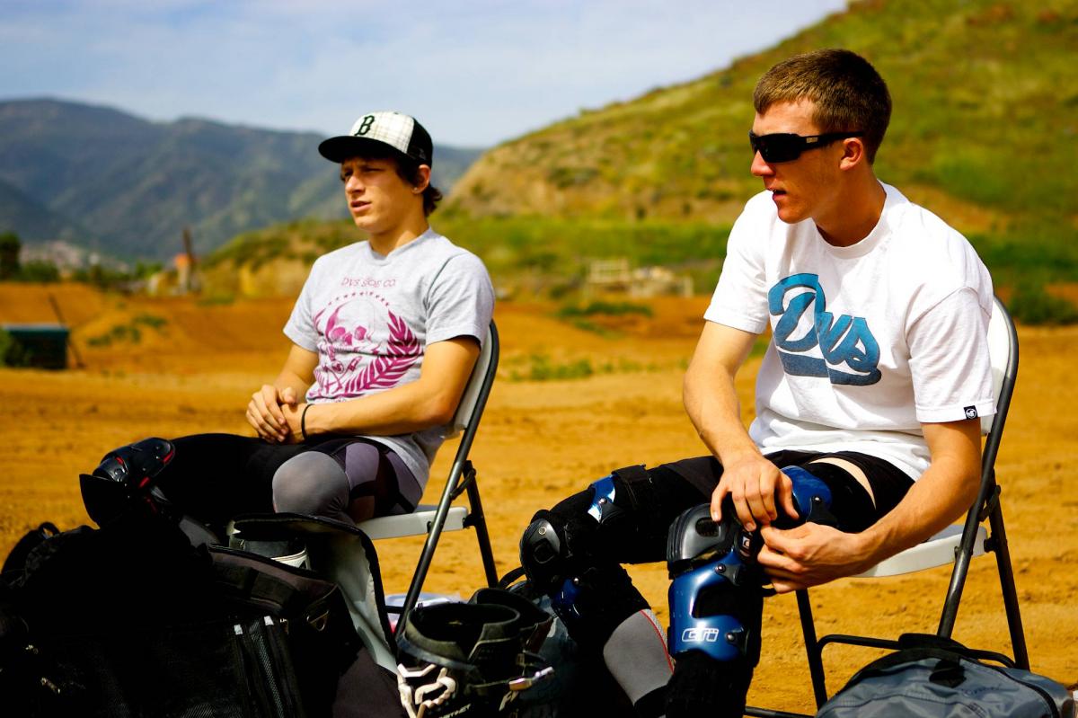 Jimmy Decotis and Eli Tomac