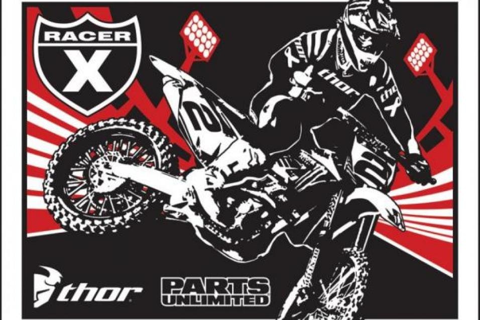 Racer X Ryan Villopoto Blankets At Perris Raceway