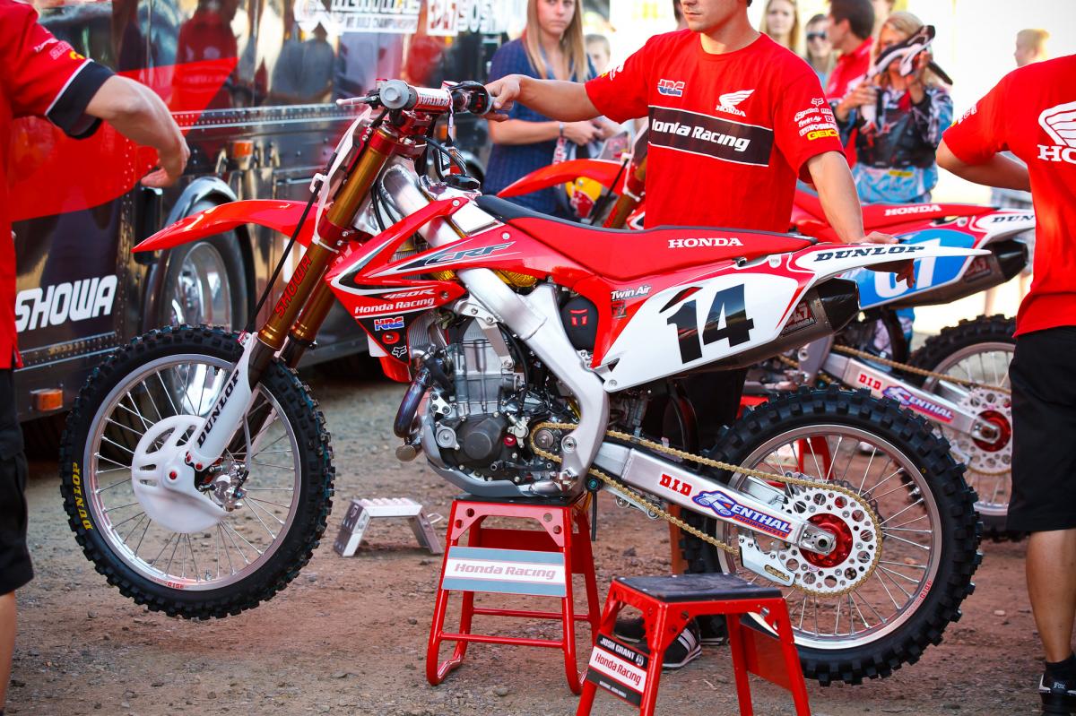 Kevin Windham's Factory Honda