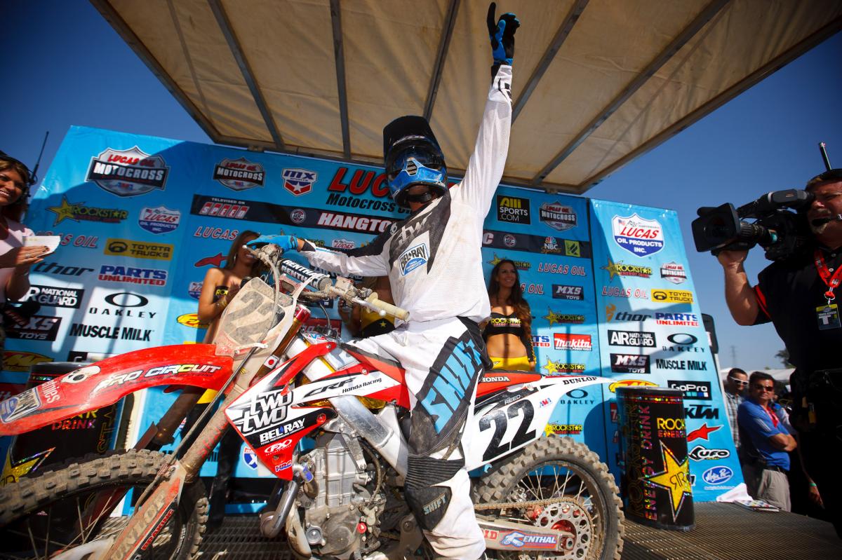Chad Reed take the win