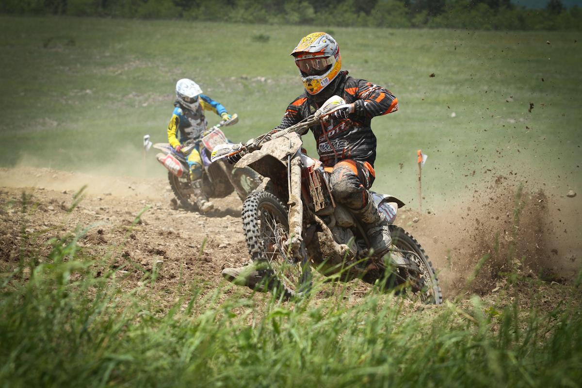 Nate Kanney (front) and Thad Duvall (rear)