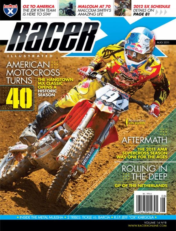 The August 2011 Issue - Racer X Illustrated Motocross Magazine