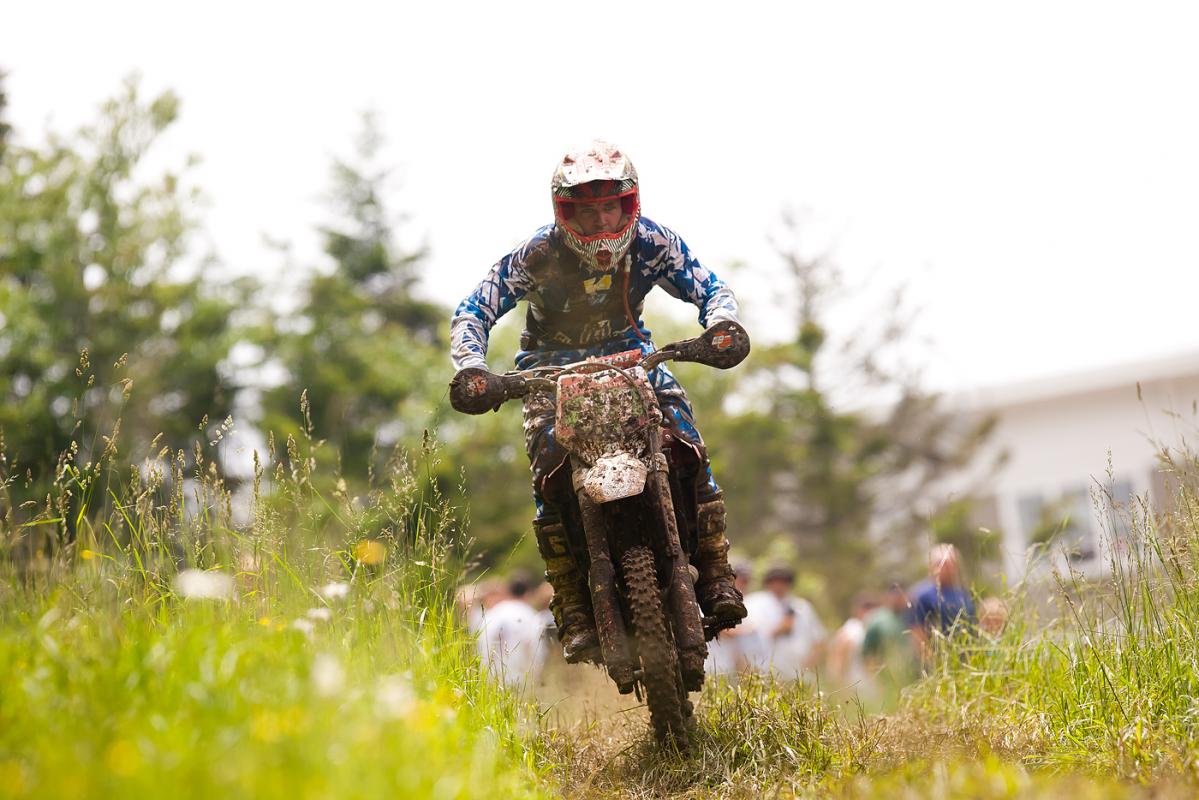 Racing through the scenic hills of Snowshoe.