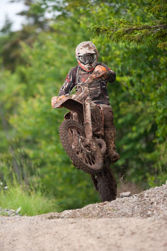 A little wheelie never hurts.