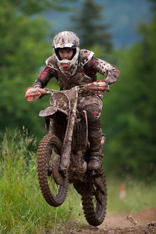 Heading into the finish.