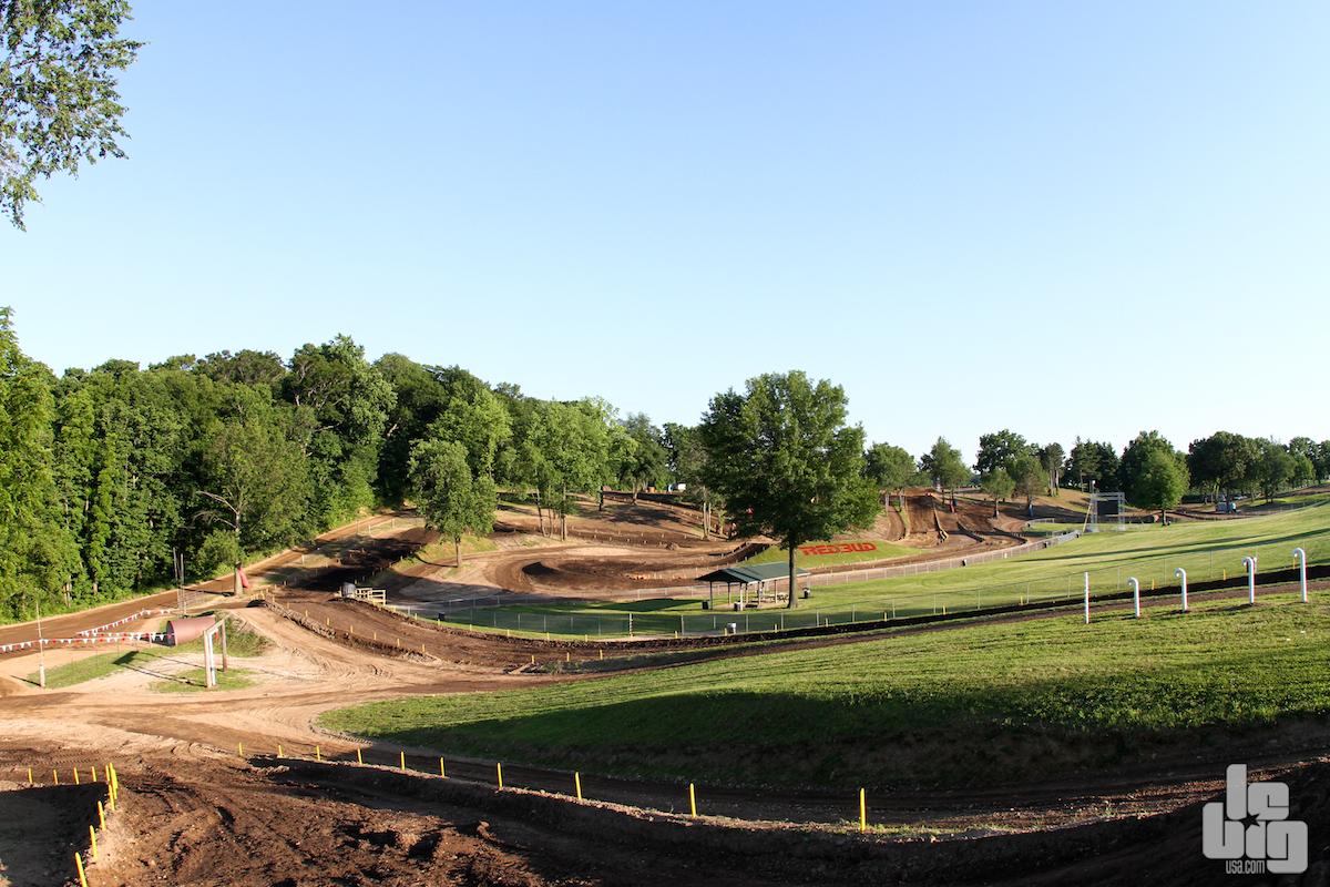 The track looks pristine.