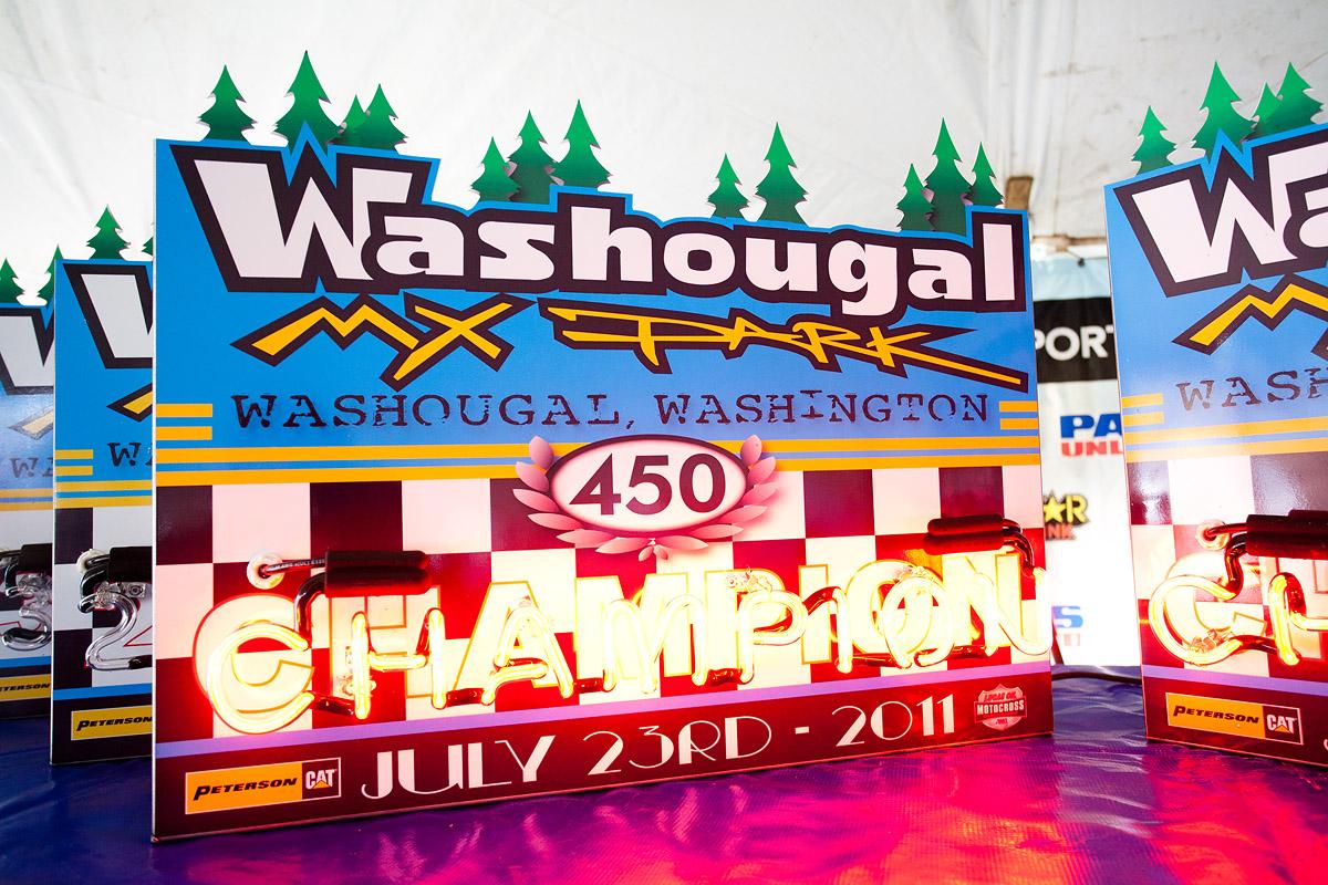 Cool new Washougal trophies.