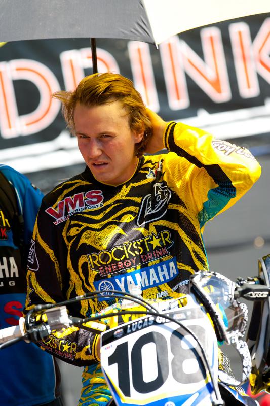 Jimmy Albertson on the Valli Yamaha