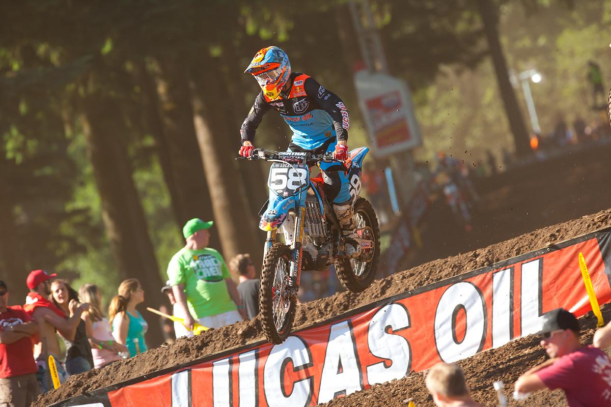 Travis Baker and Cole Seely had some trick looking bikes.