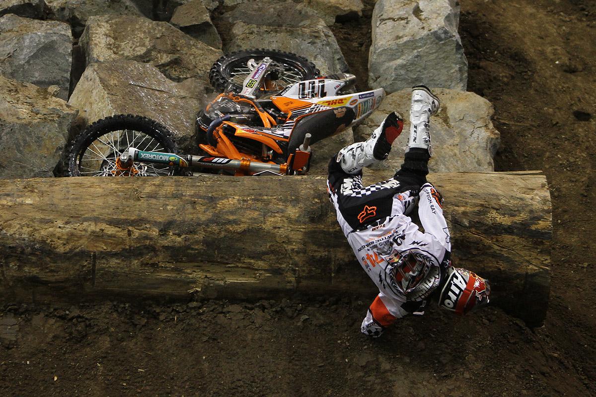 Trouble over the logs.