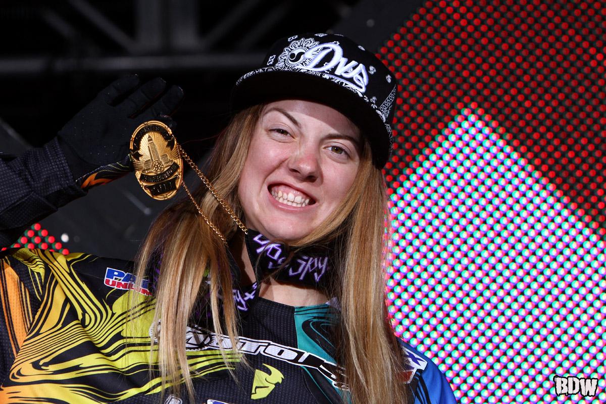 Vicki Golden went Gold at X Games 17.