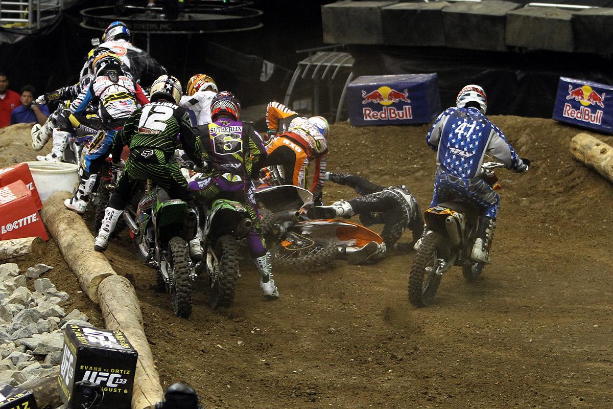 This was a common theme for Enduro X.