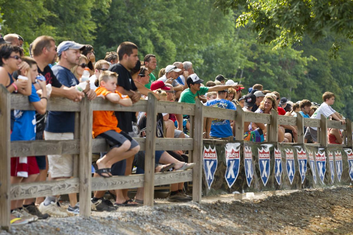 Fans have lined the fence all week at the Ranch.