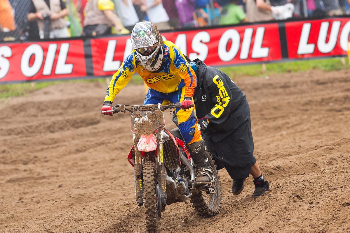 Bogle had troubles off the start in moto 1.