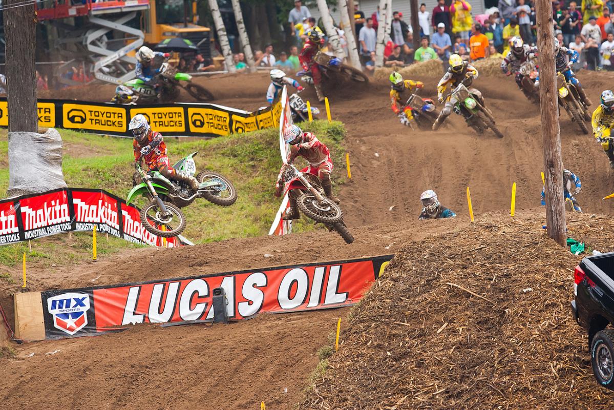 450's hitting the track.