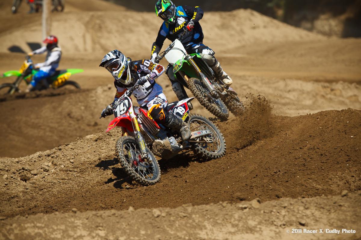 Eli Tomac and Ben Townley
