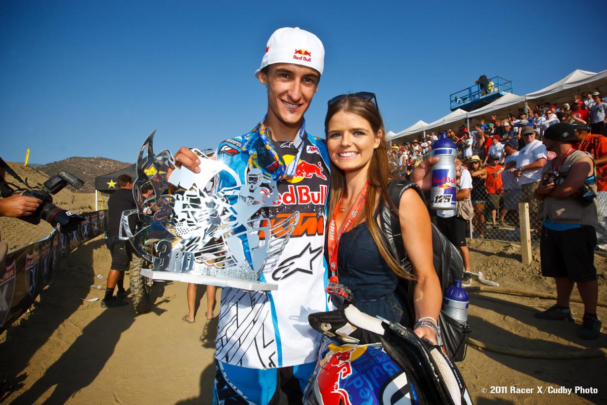 Marvin Musquin and Mathilde