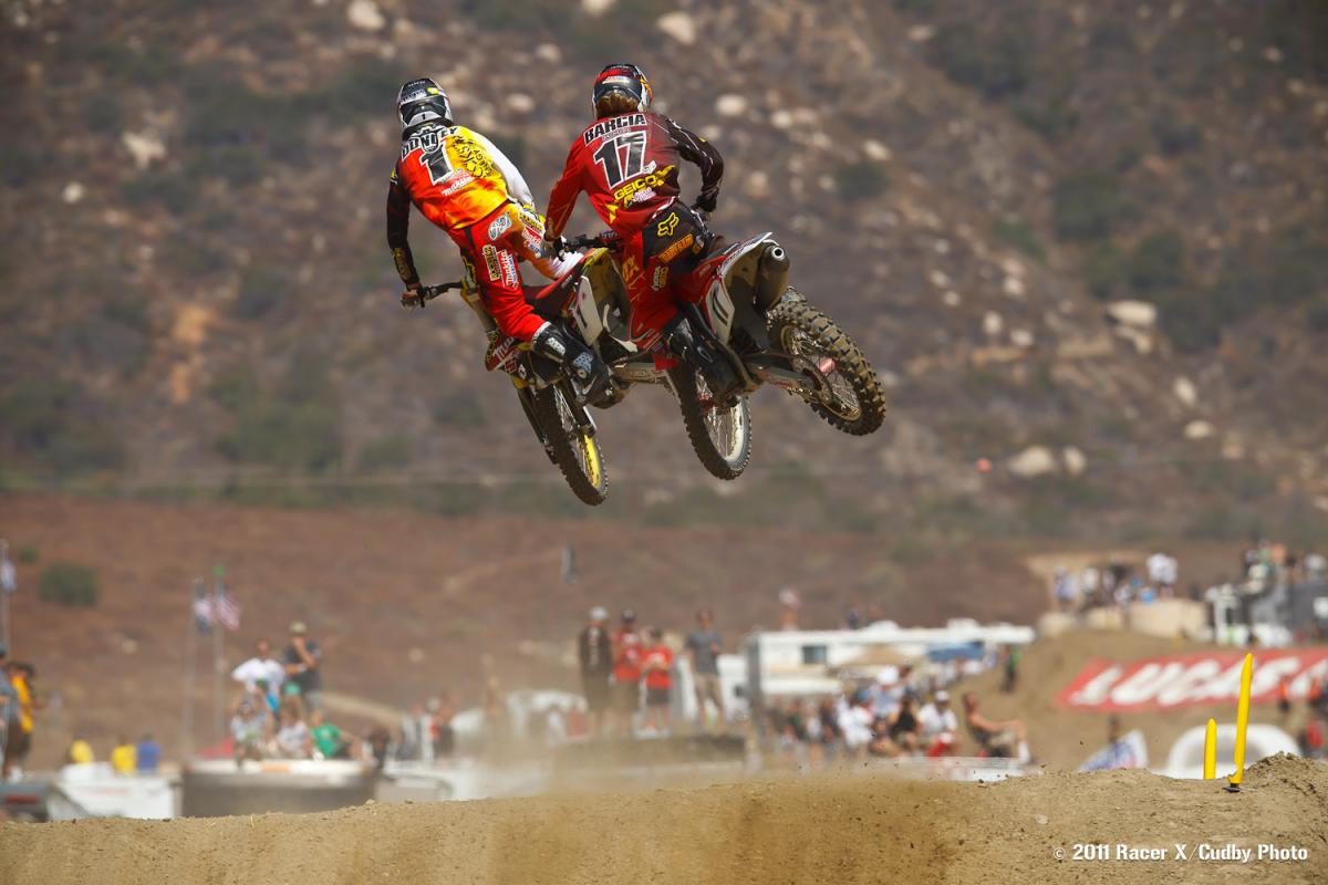 Ryan Dungey and Justin Barcia