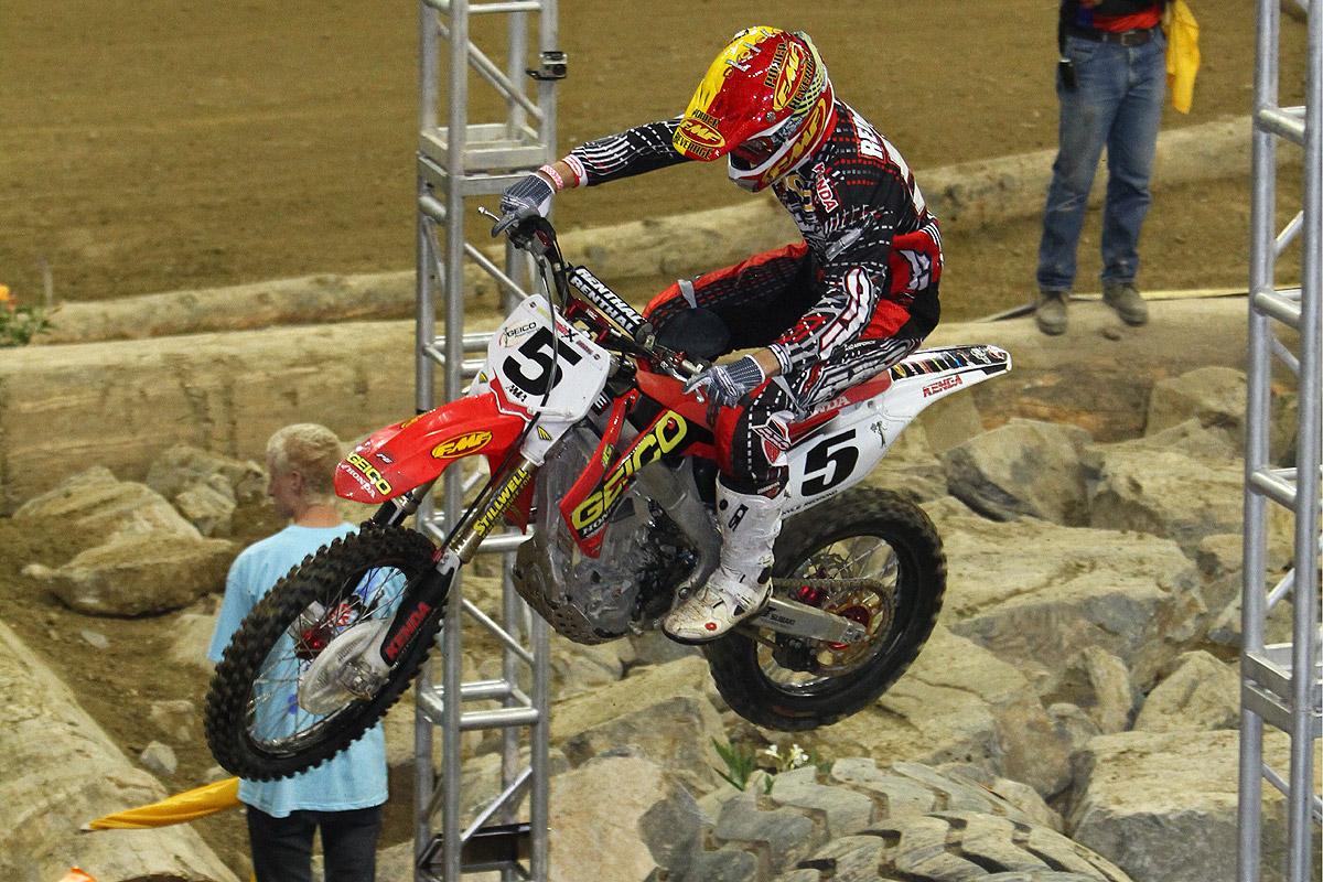 Kyle Redmond finished ninth overall.