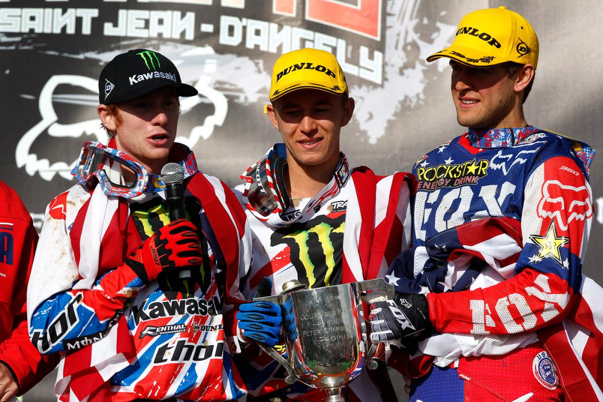 Villopoto, Bagggett, and Dungey