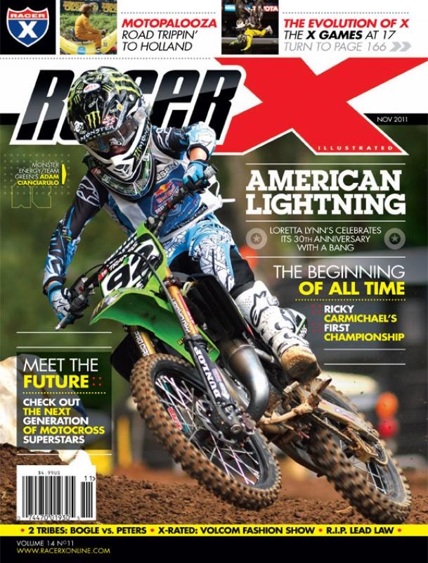 The November 2011 Issue - Racer X Illustrated Motocross Magazine