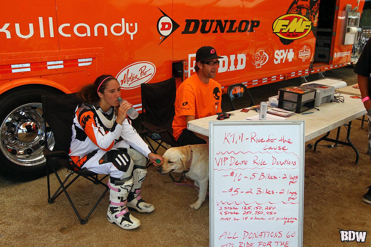 Ride For The Cure at Cahuilla MX Park 