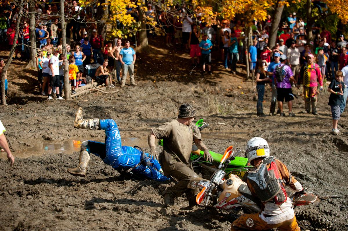 Chaos at the mudhole