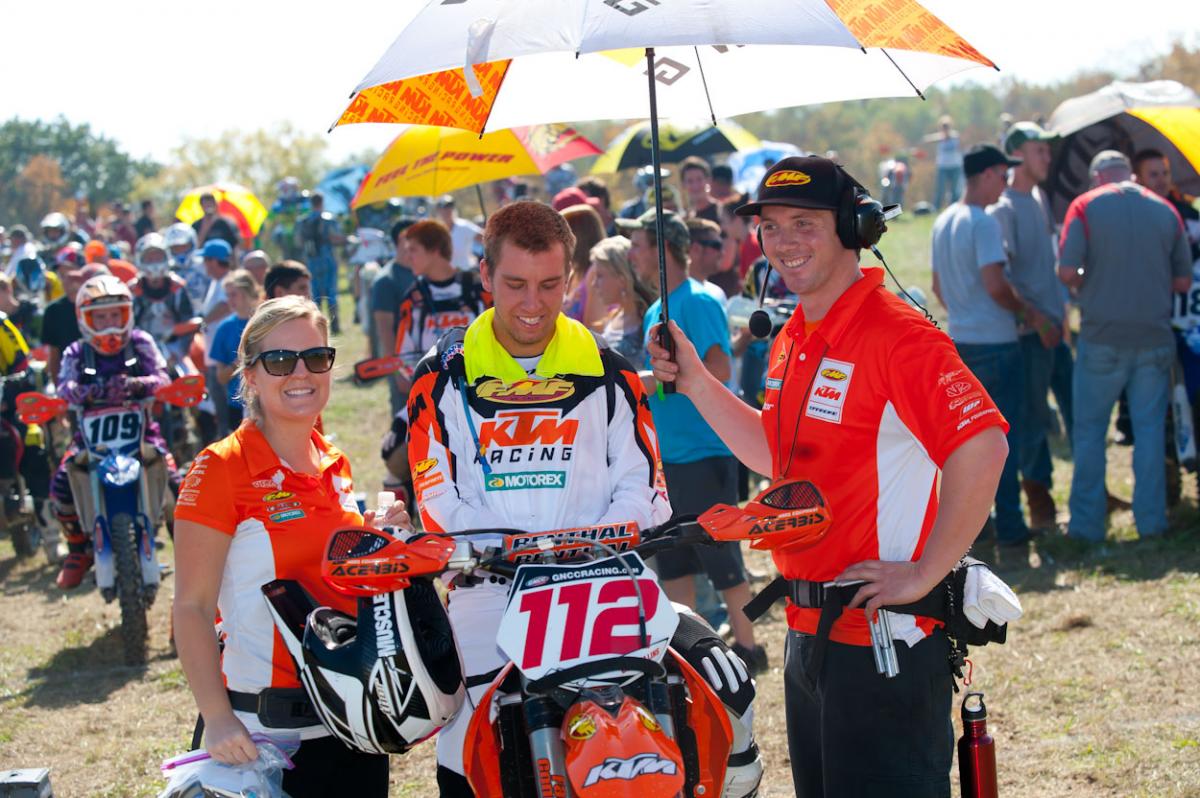 Points leader Charlie Mullins