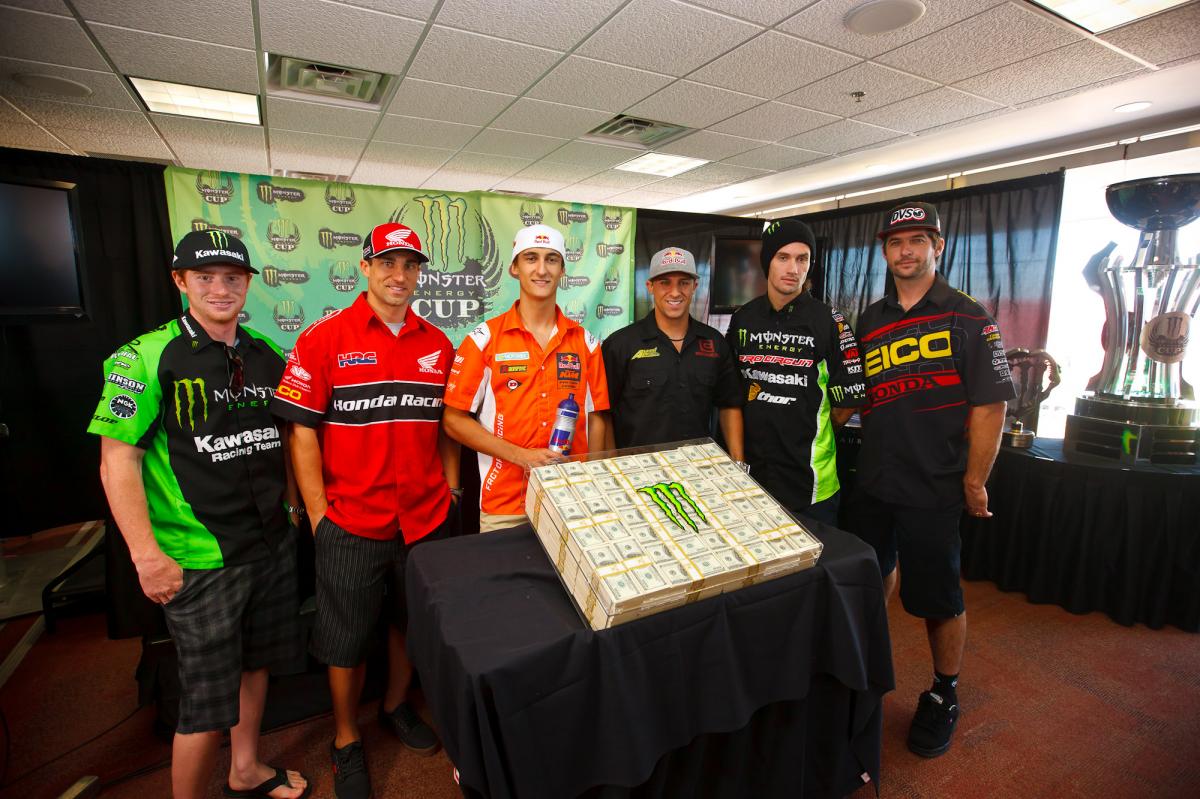 The top riders and a cool million...